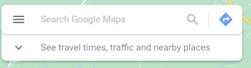 Search button on Google Maps.